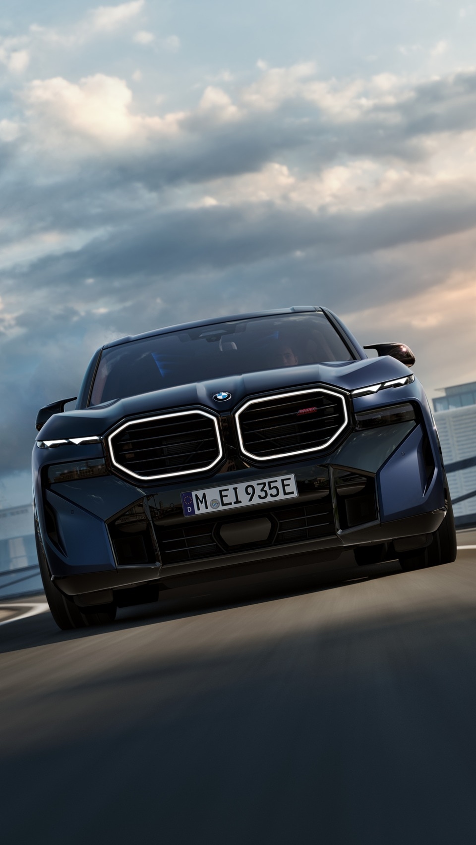 THE DOUBLE KIDNEY GRILLE ON BMW M MODELS.