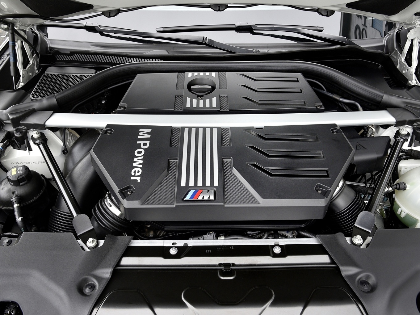 Engine block of the BMW X3 M F97. 