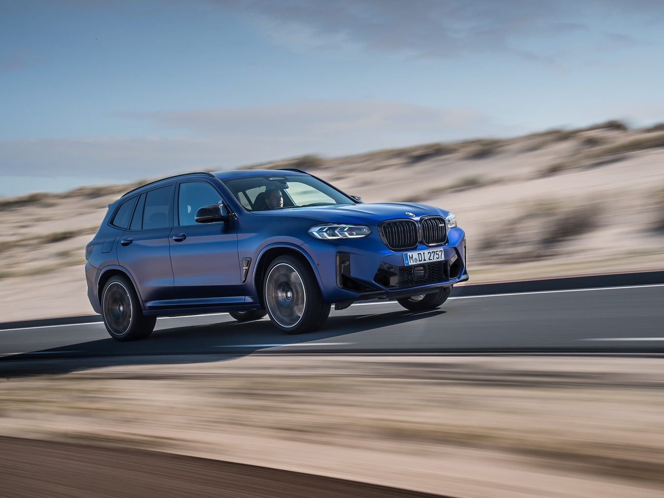 Modlel-Update des BMW X3 M F97.