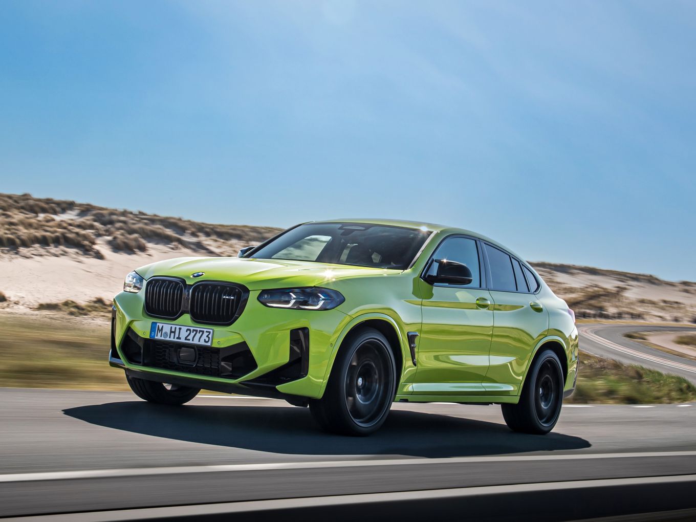 Model update of the BMW X4 M F98.