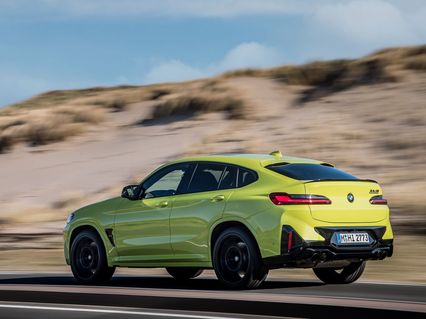 Model update of the BMW X4 M F98.