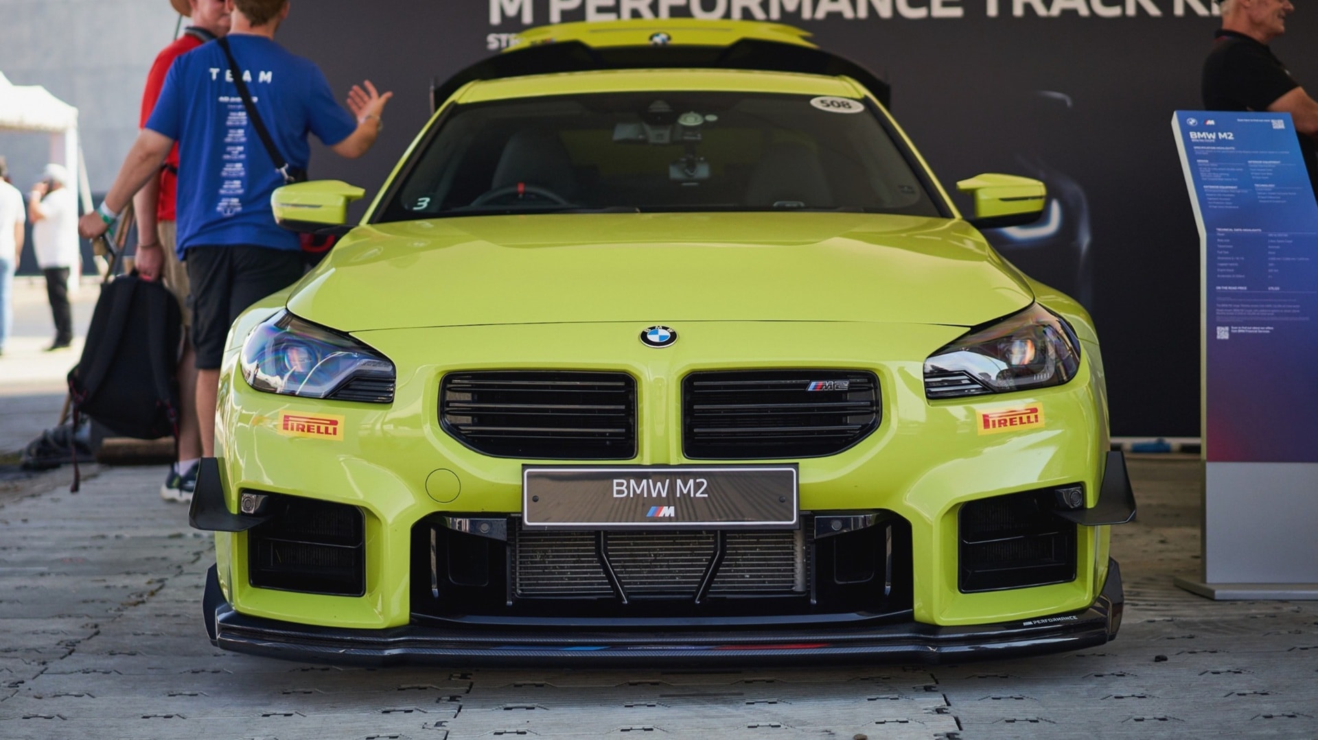 BMW M2 with M Performance Track Kit.