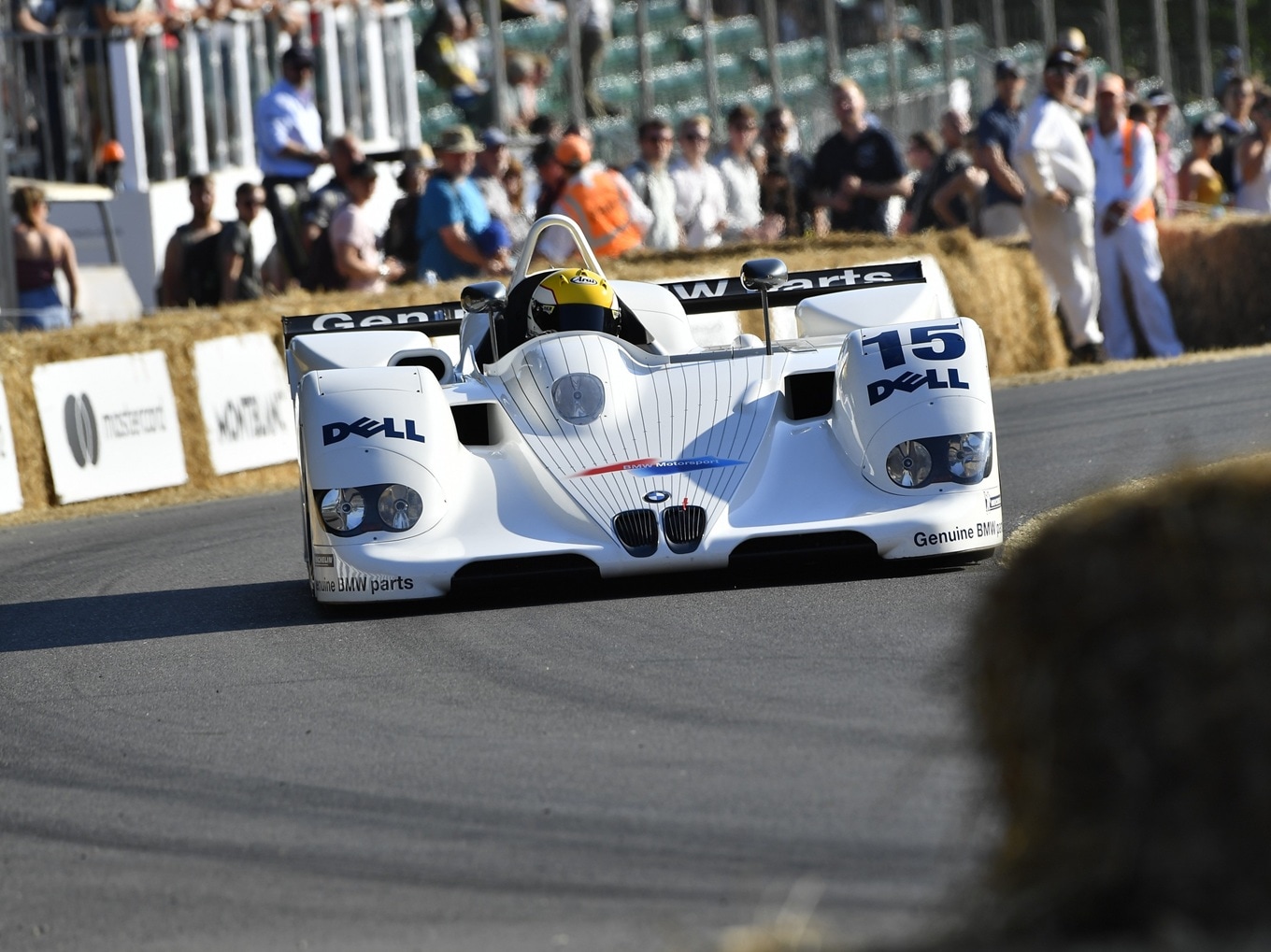 At Goodwood Festival of Speed 2017: the Le Mans victor BMW V12 LMR.