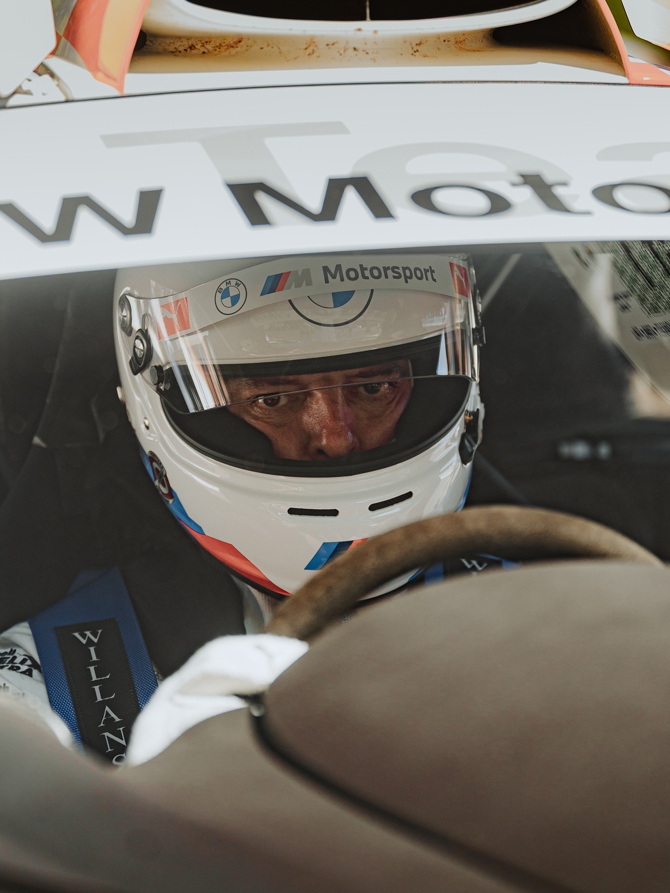 BMW M CEO Franciscus van Meel at the wheel of the McLaren F1 GTR.
