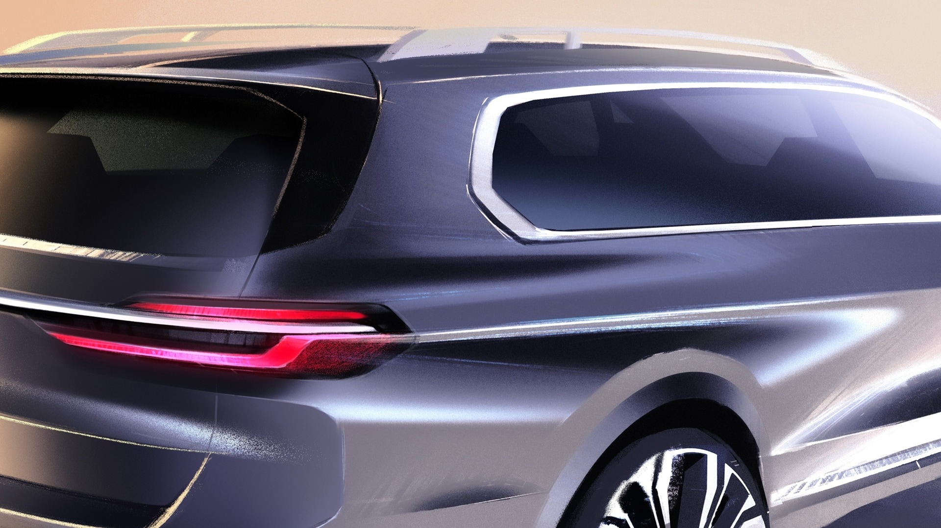 Designskizze der BMW Group vom Hofmeisterknick. 