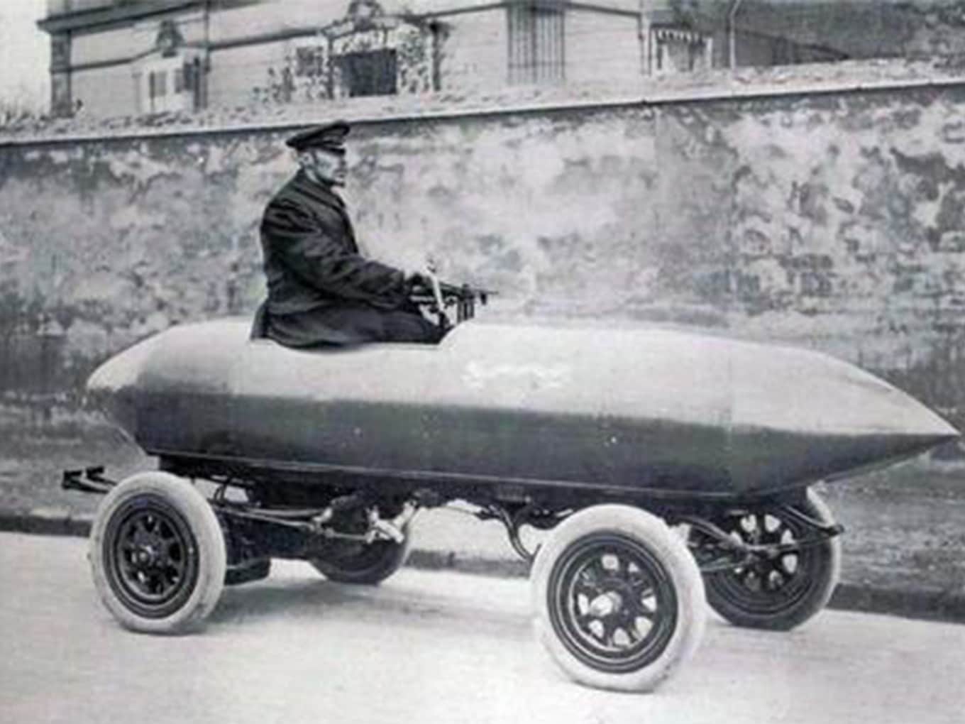 Speed record automobile: „La Jamais Contente“