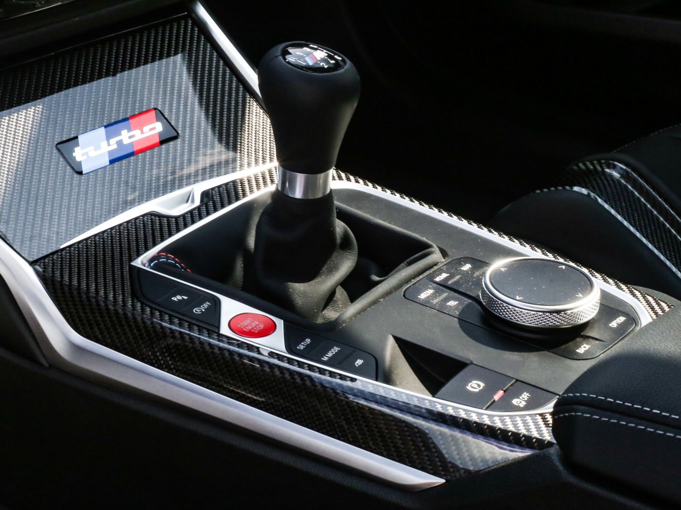 Manual gearbox of the BMW M2 Turbo Design Edition.