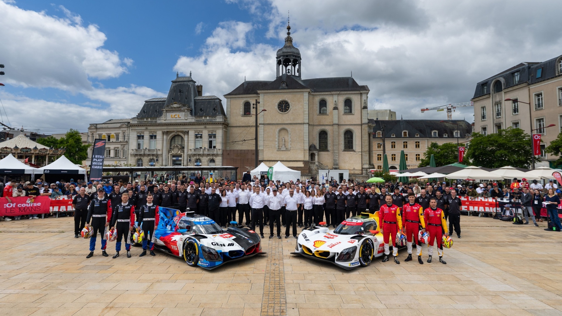 BMW M bei der Car Parade in Le Mans 2026