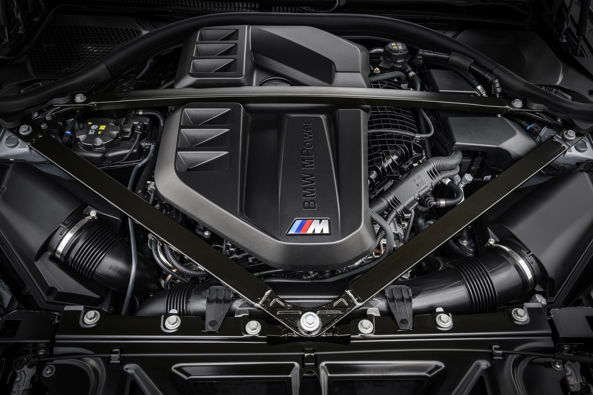 BMW M S58 engine in the BMW M2