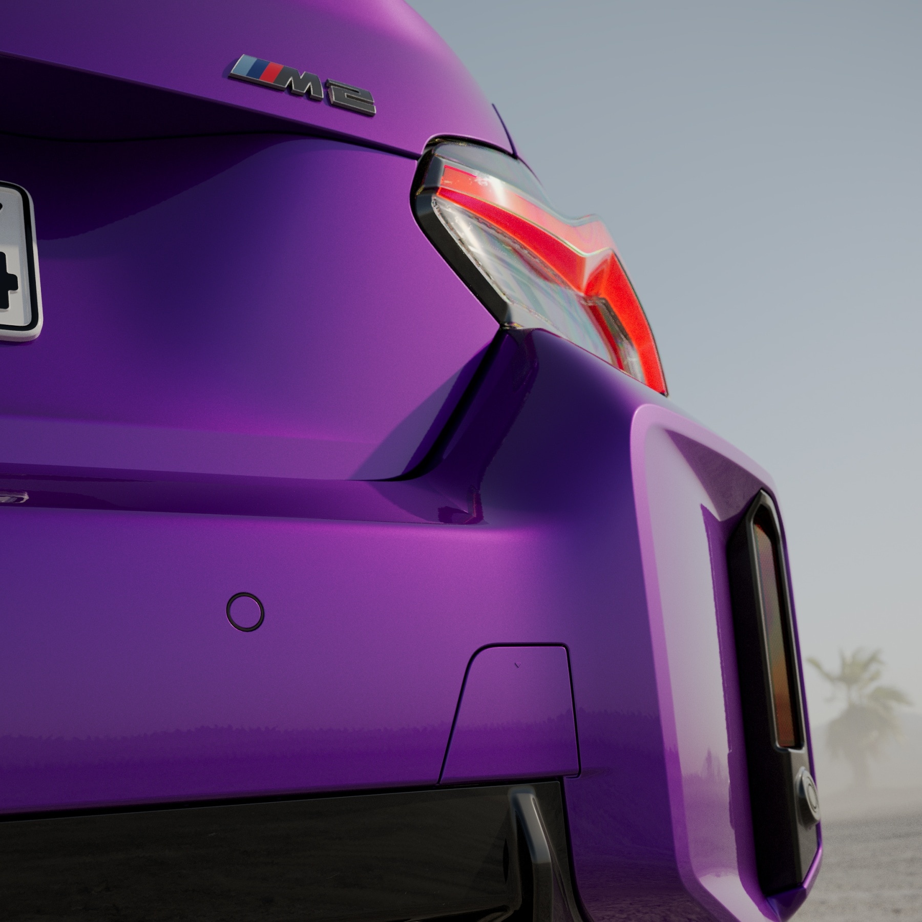 BMW M2 in BMW Individual Twilight Purple Pearl