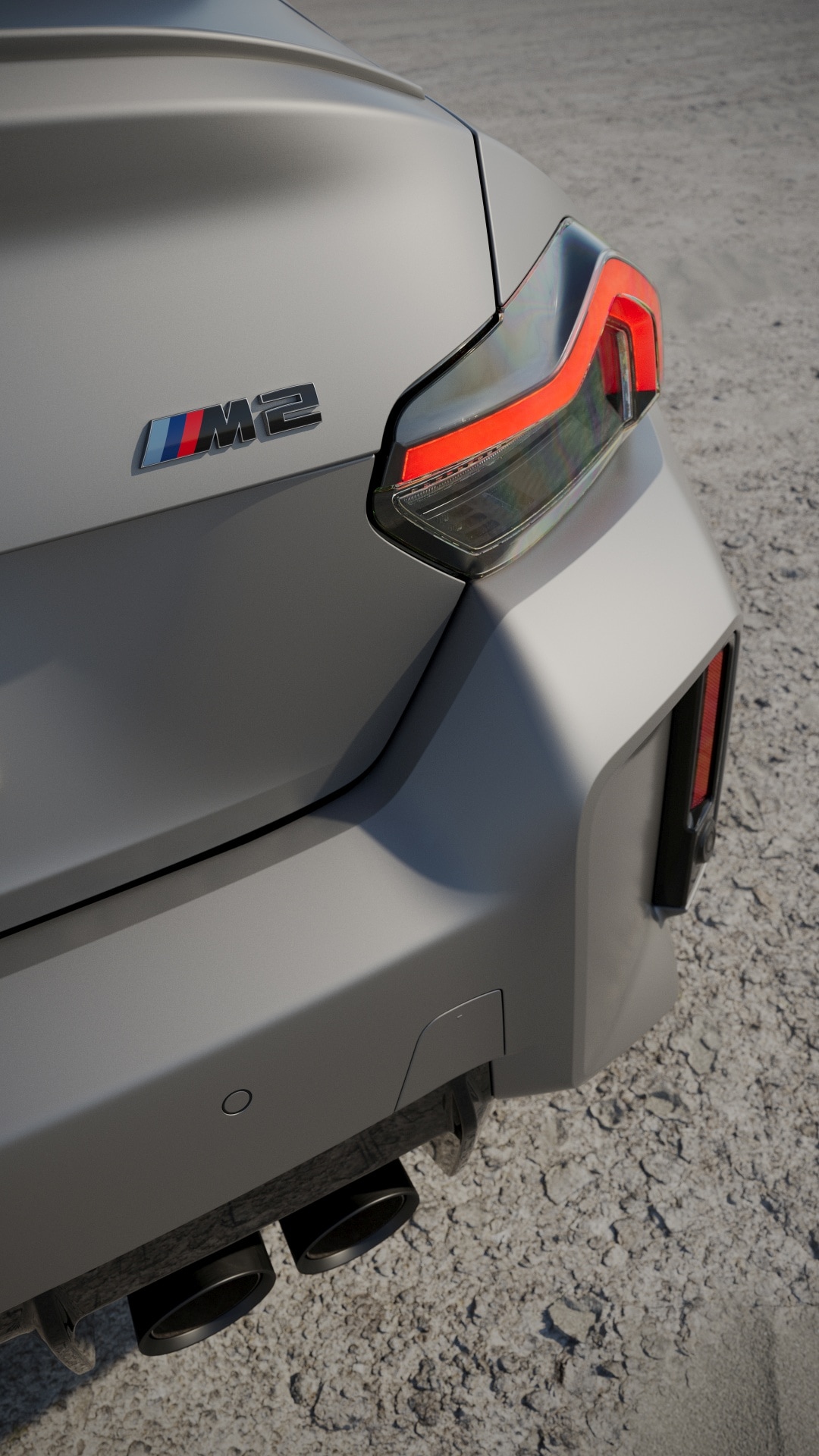 BMW M2 in BMW Individual Frozen Pure Grey metallic