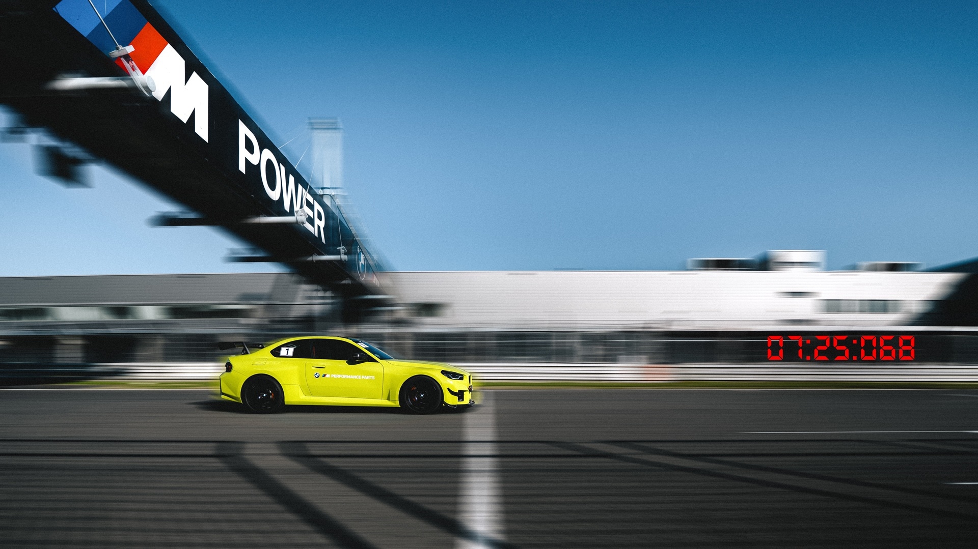 BMw M2 with M Performance Track Kit at the Nürburgring