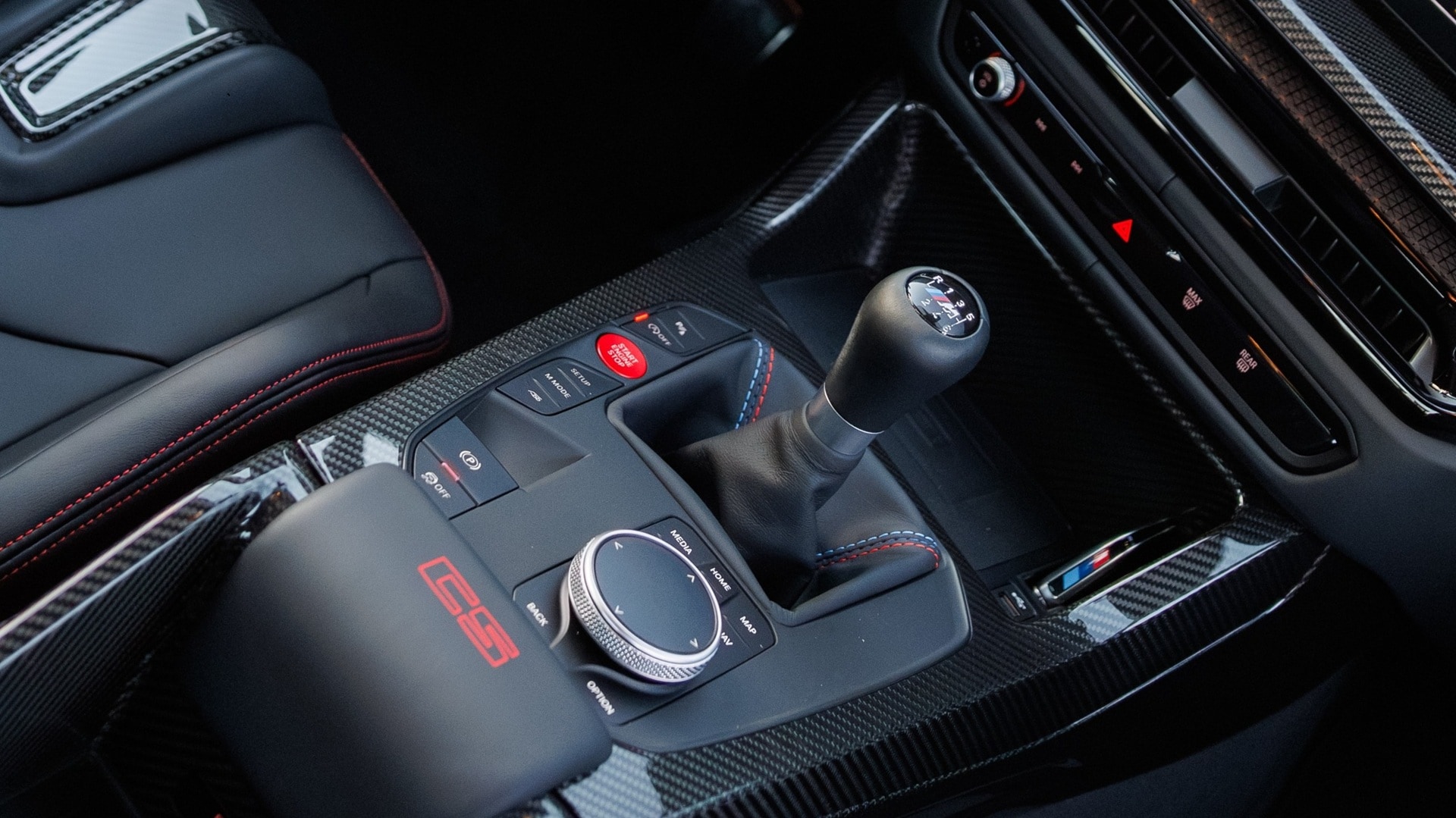 Manual gearbox of the BMW M3 CS