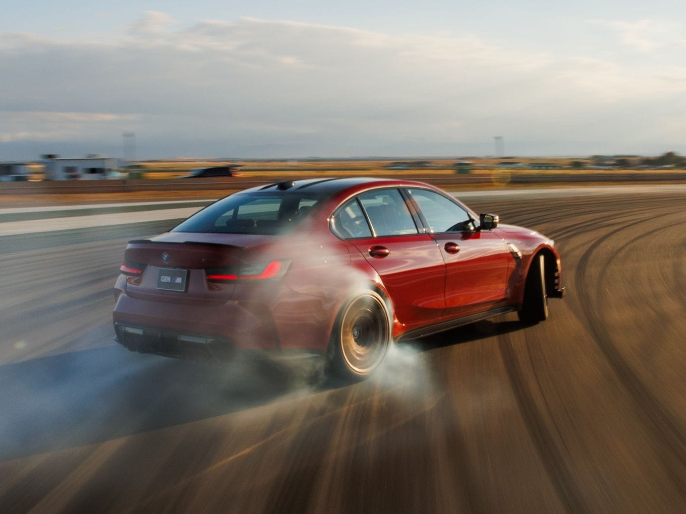 BMW M3 CS Handschalter while drifting. 
