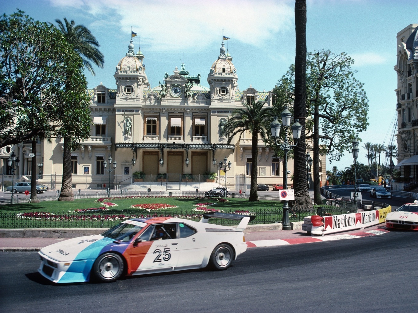 Die BMW M1 Procar Meisterschaft 1979 beim Großen Preis von Monaco. 