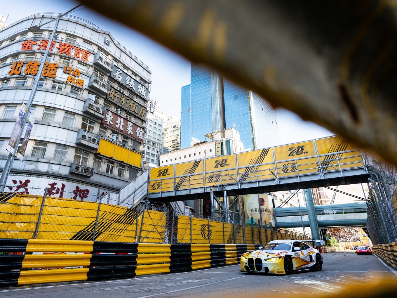 Der BMW M4 GT3 beim FIA GT World Cup 2023 in Macau.