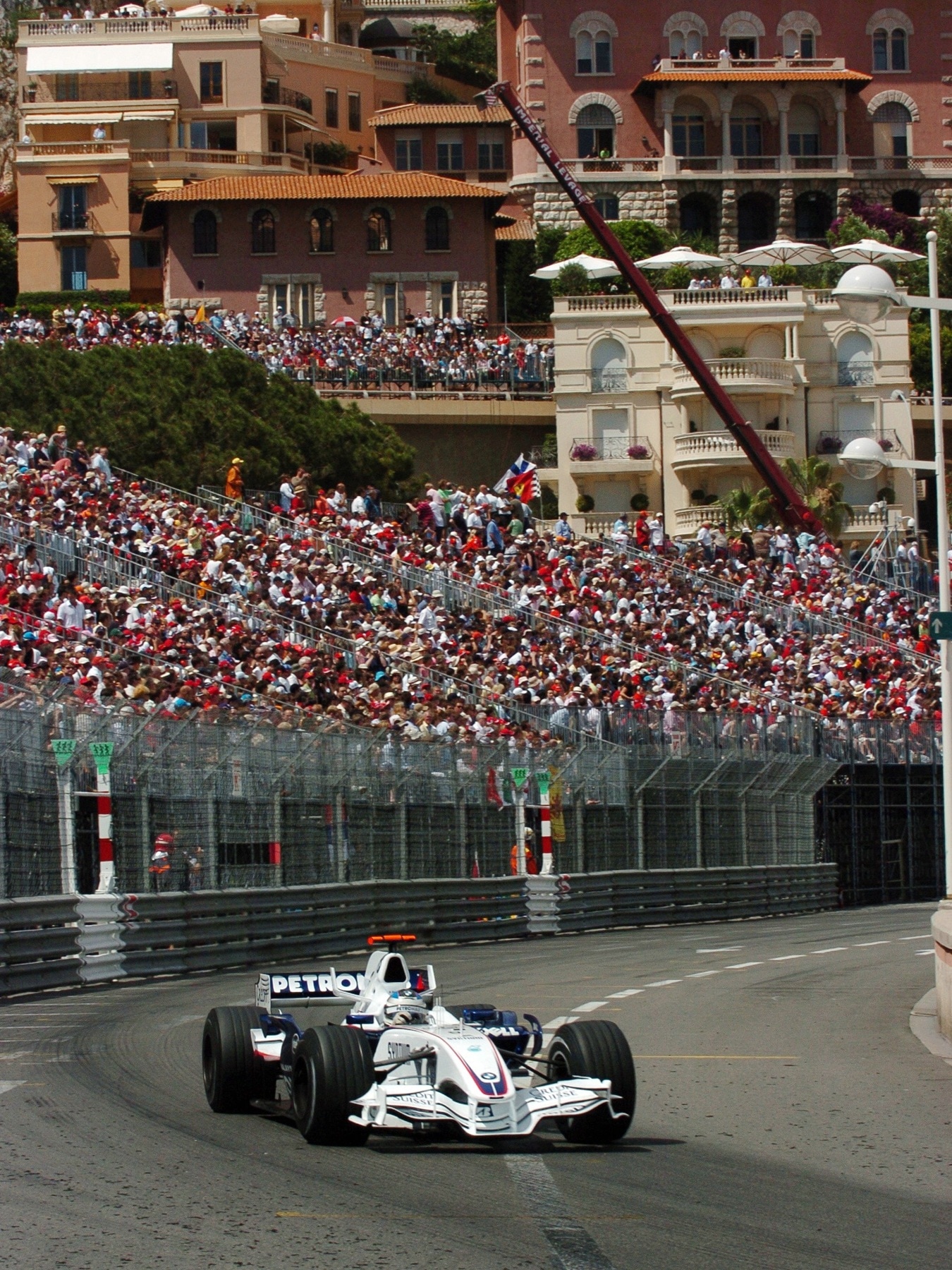 BMW Sauber F1 beim Großen Preis von Monaco.