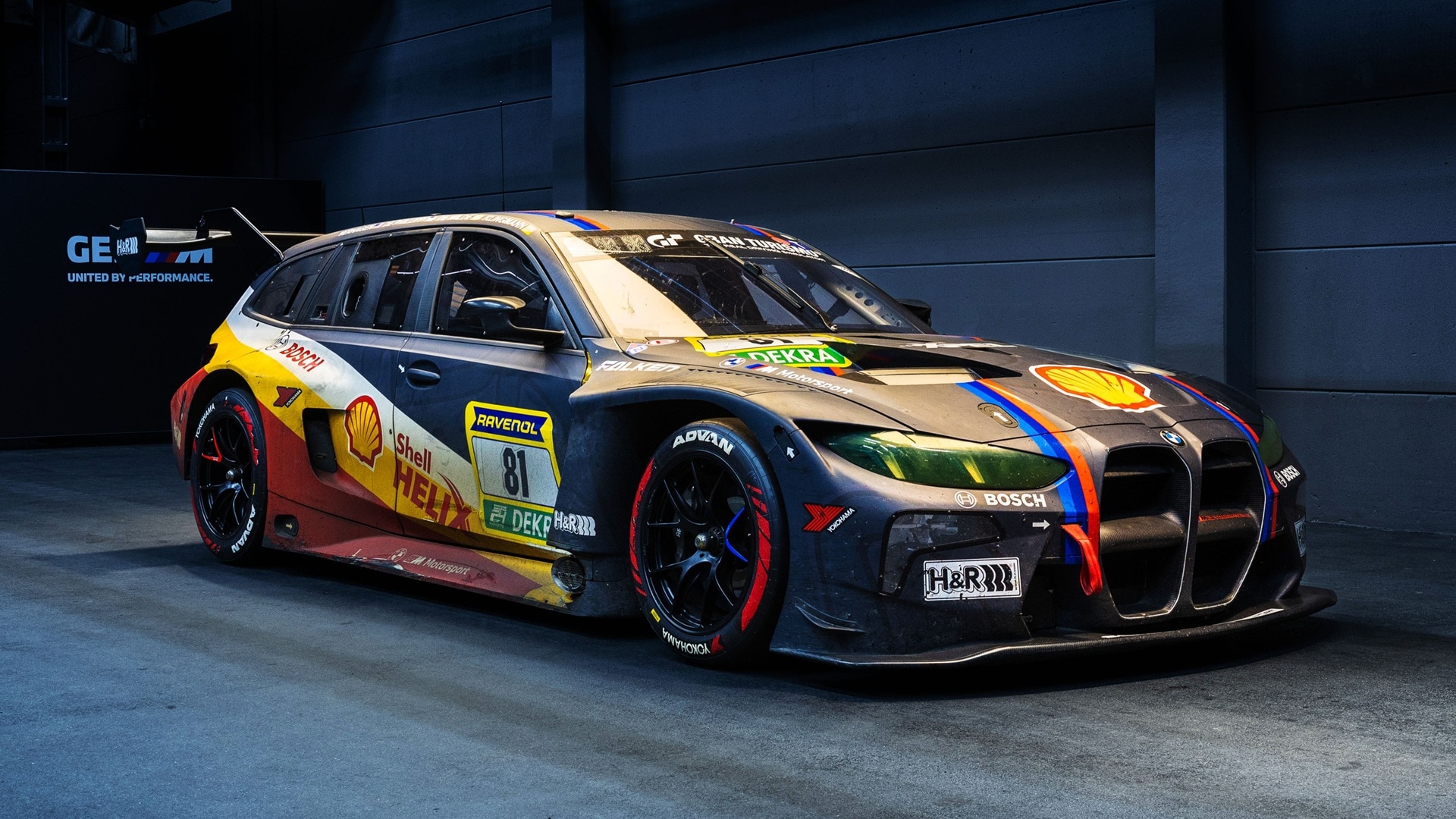The BMW M3 Touring 24H.
